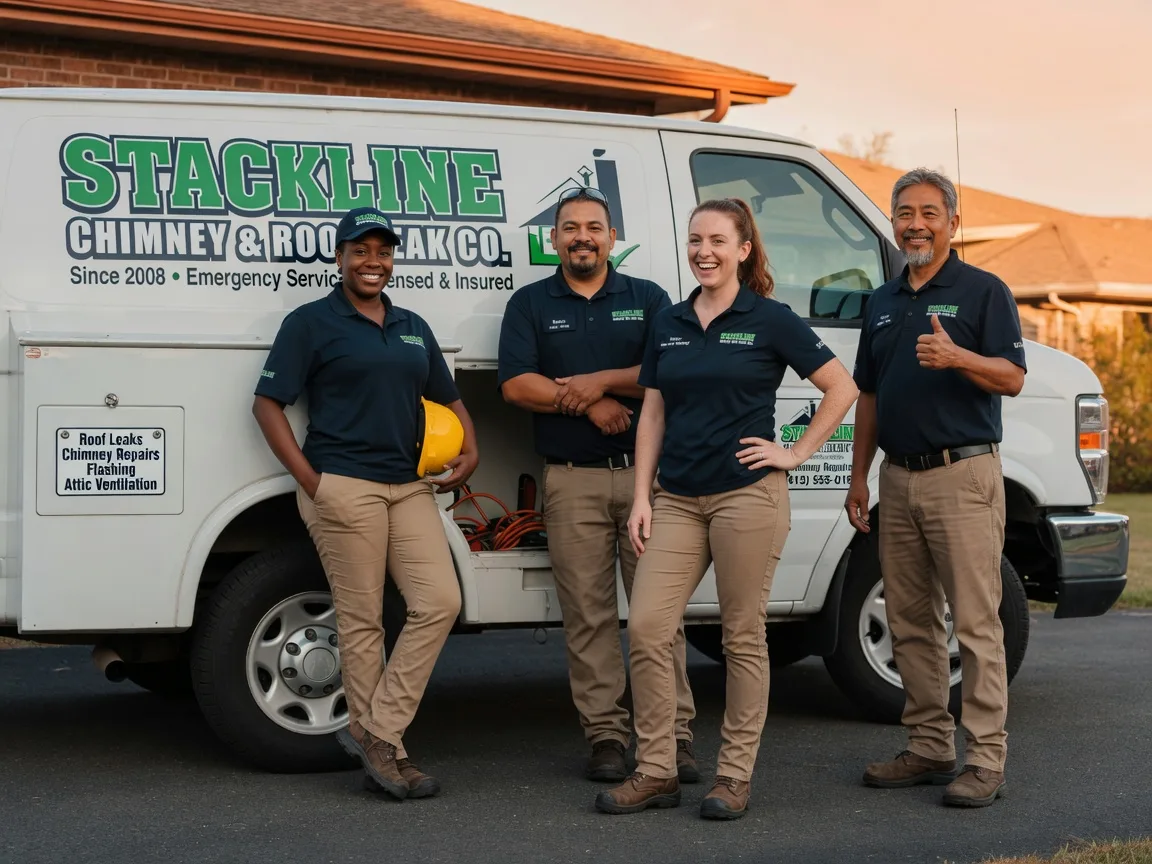 Chimney flashing repair company in Hoodsport, WA